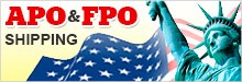 APO and FPO shipping
